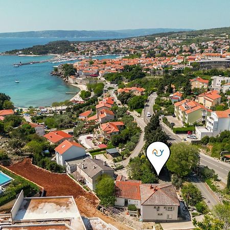 Seaview Apartment Tina Krk Island - Happy Rentals Krk Town Zewnętrze zdjęcie