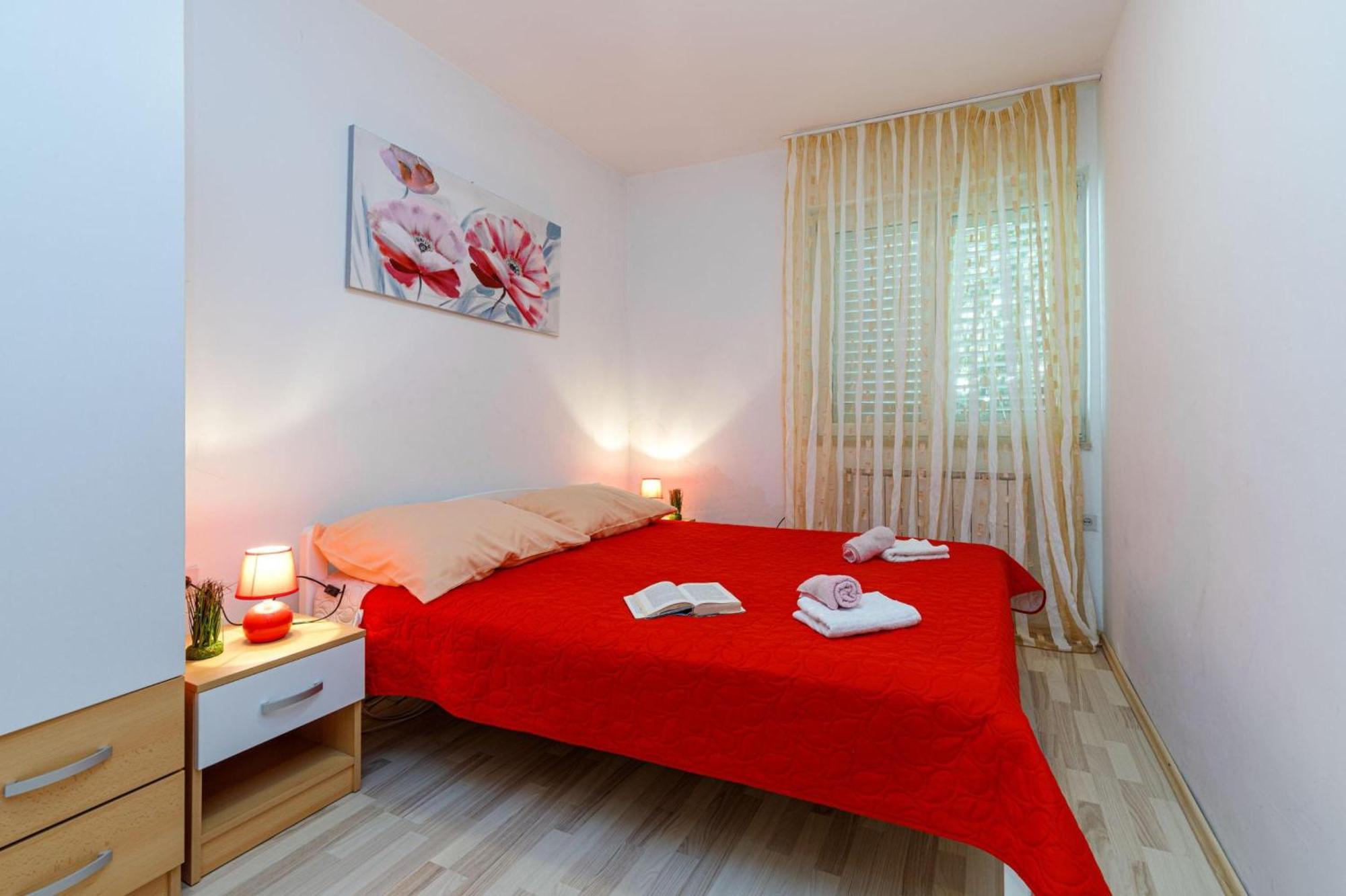 Seaview Apartment Tina Krk Island - Happy Rentals Krk Town Zewnętrze zdjęcie