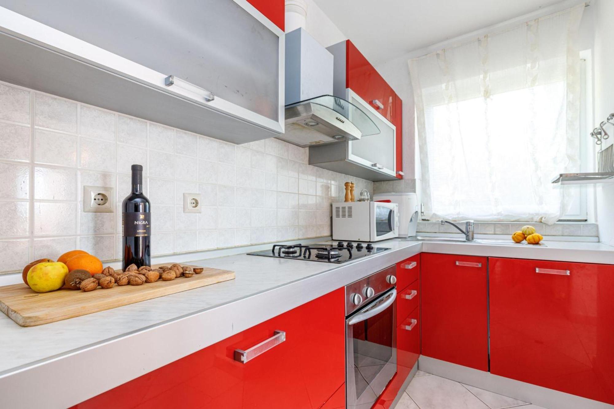 Seaview Apartment Tina Krk Island - Happy Rentals Krk Town Zewnętrze zdjęcie